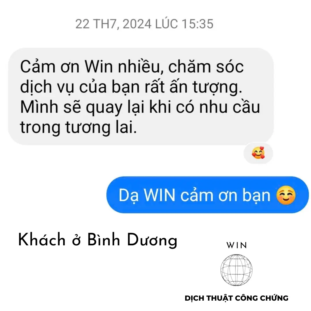 cảm nhận của khách hàng Bình Dương